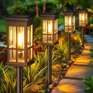 Solar Pathway Light Outdoor Solar Lamp Waterproof Landscape Lighting