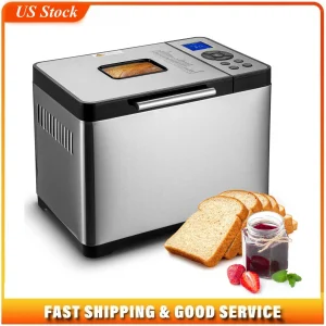 Bread Maker, 19-in-1 2LB Dough Machine,