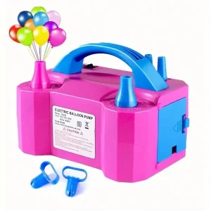 Tyrixma Balloon Pump Electric,110V 600W Balloon Blower Inflator Dual Nozzle