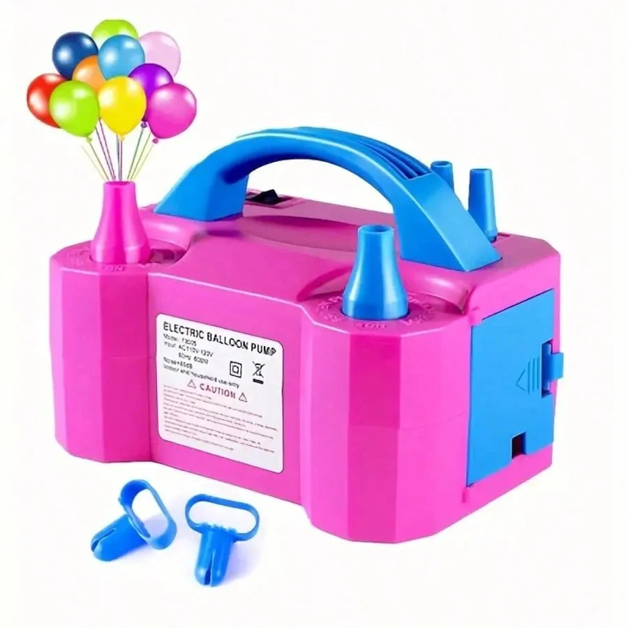 Tyrixma Balloon Pump Electric,110V 600W Balloon Blower Inflator Dual Nozzle - Image 1